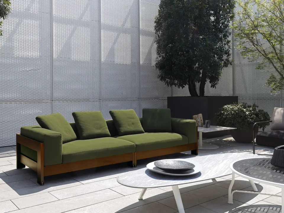 Minotti Alison outdoor furniture, catalog photograph 2