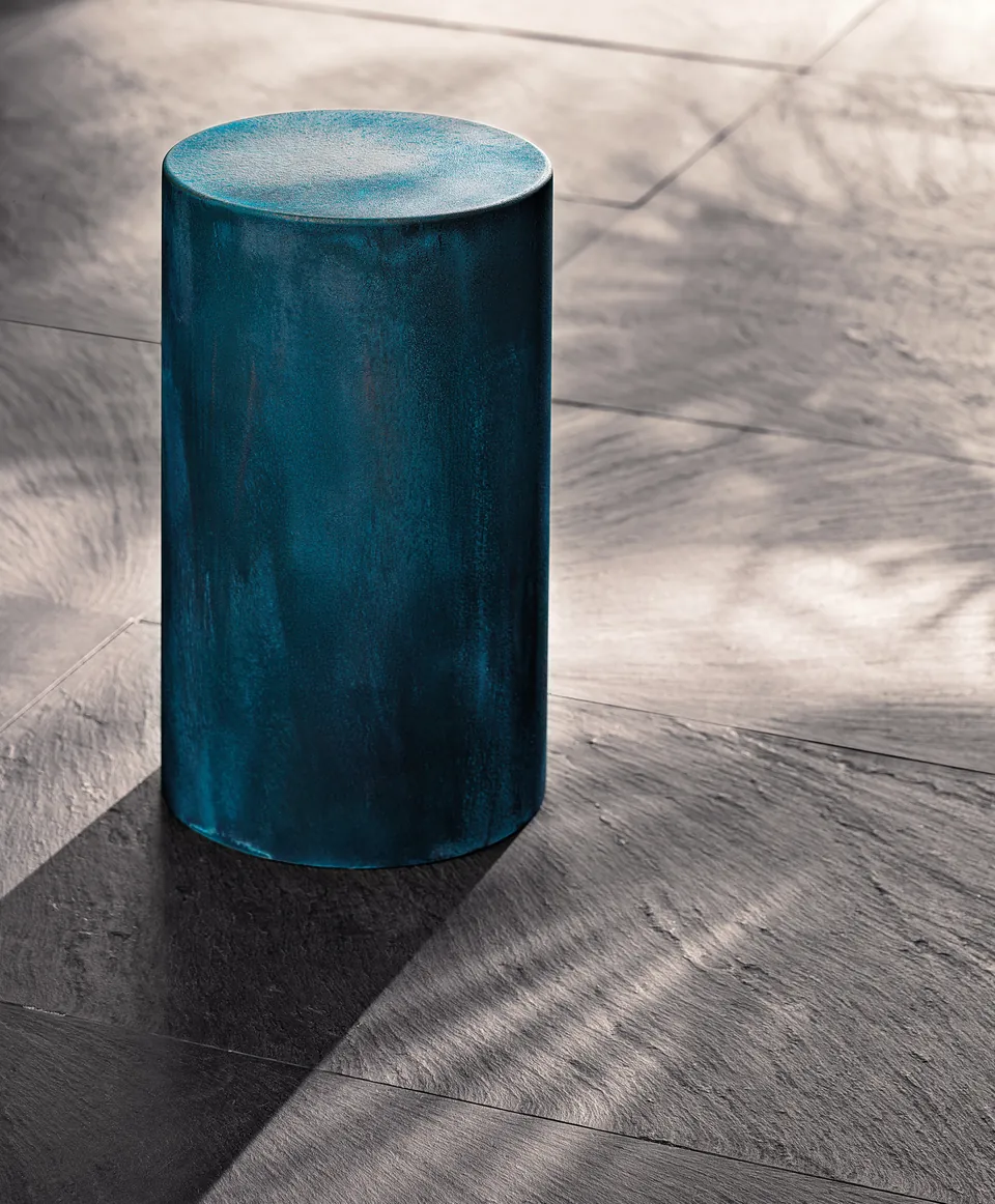 Minotti Pilotis outdoor furniture, catalog photograph 1