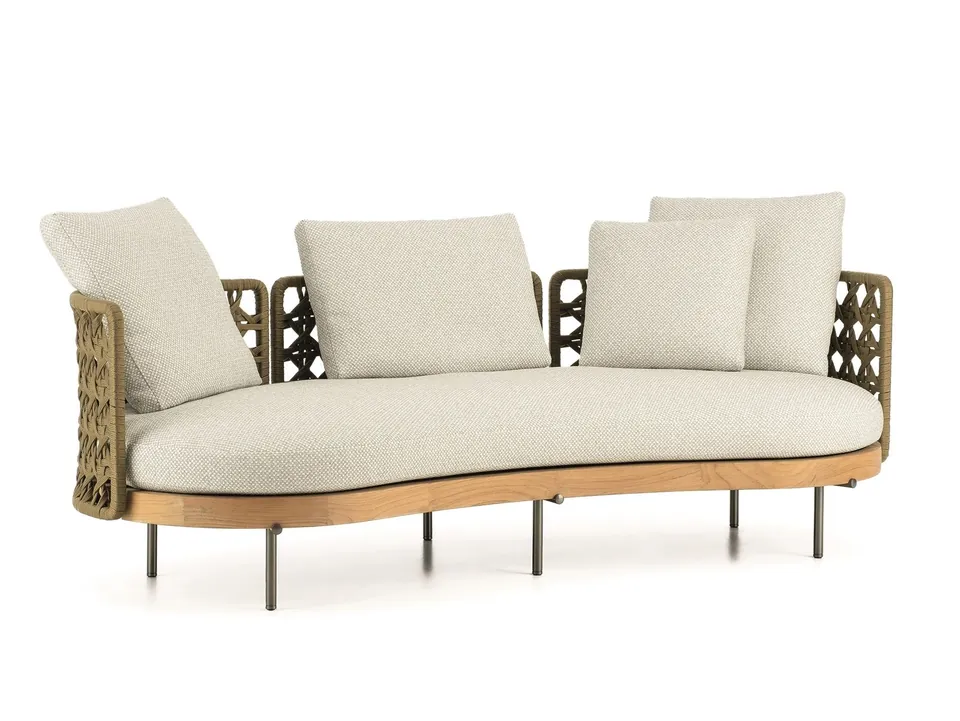 Minotti Torii Nest outdoor furniture, catalog photograph 1